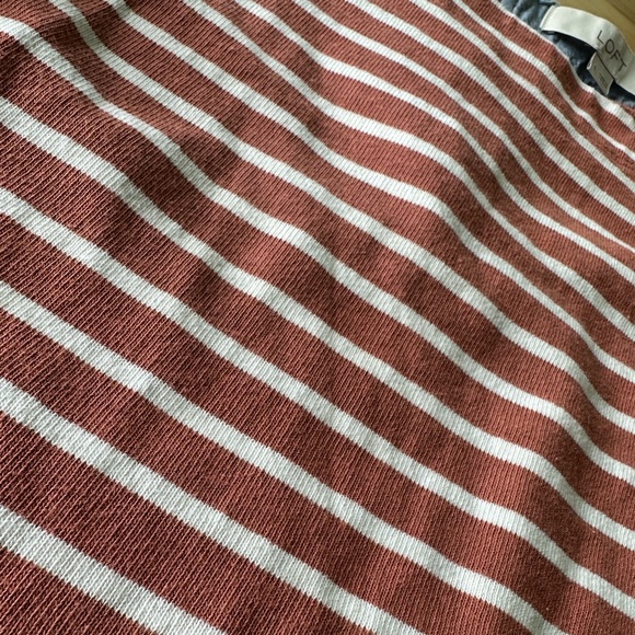 LOFT striped dress - Picture 2 of 6